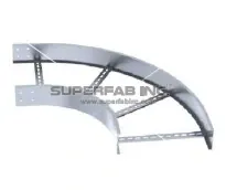 Ladder tray horizontal elbow 90°
