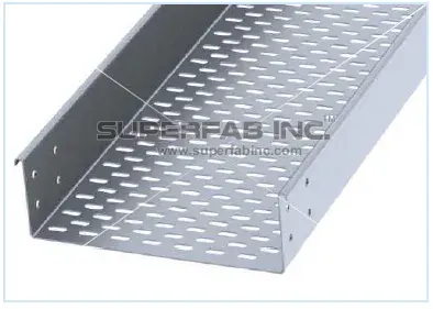 SIP5 – Perforated tray, return flange outside