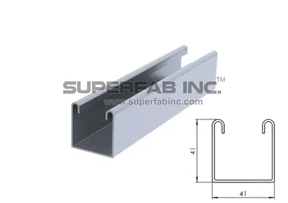 SIS 001 – Strut channel, Single, plain