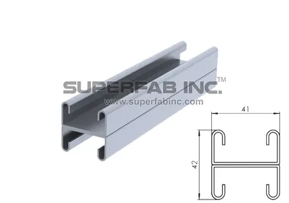 SIS 008 – Strut channel, Double combination