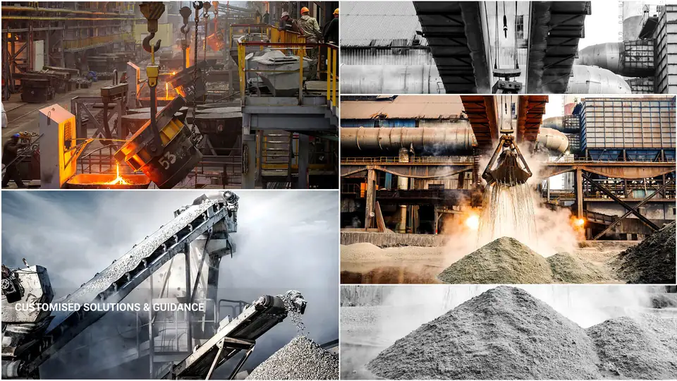 Cable trays for cement and steel plants – Superfab Inc.